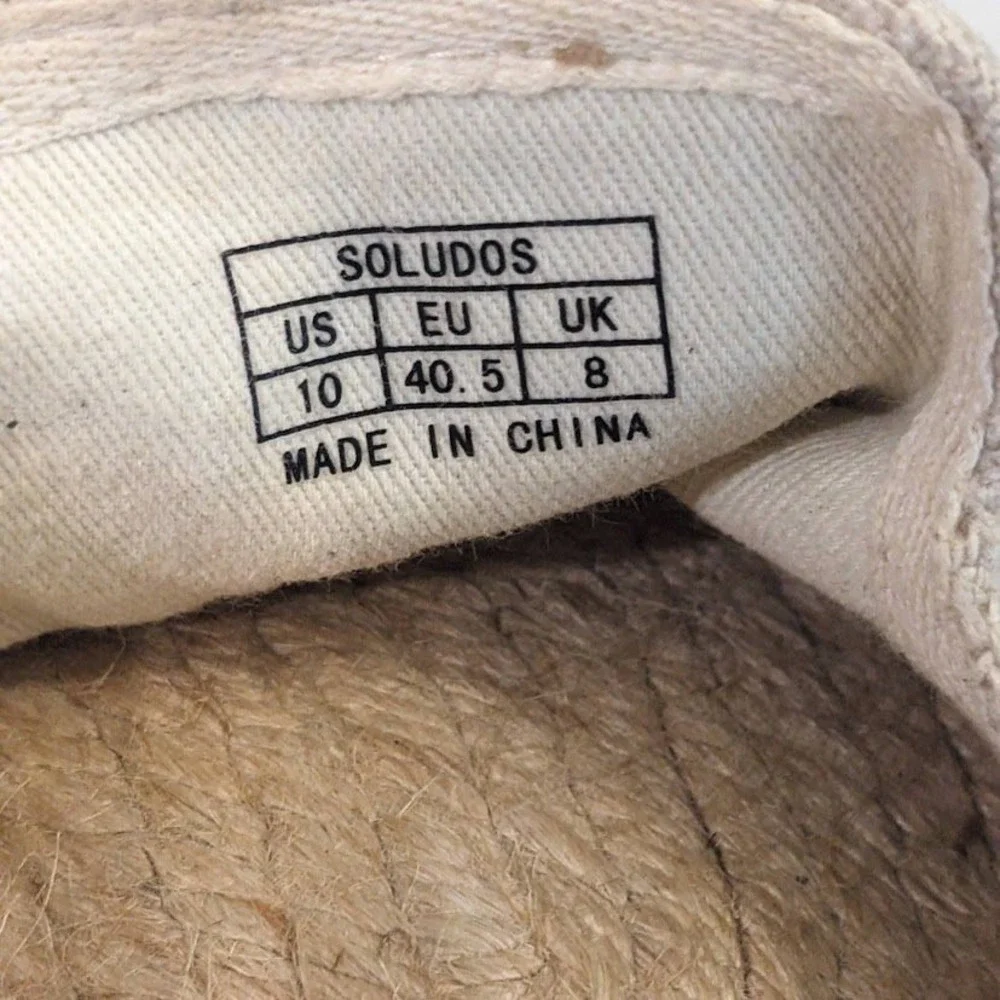 Soludos espadrille flats